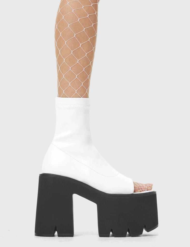 Unstoppable Chunky Platform Ankle Boots LAMODA