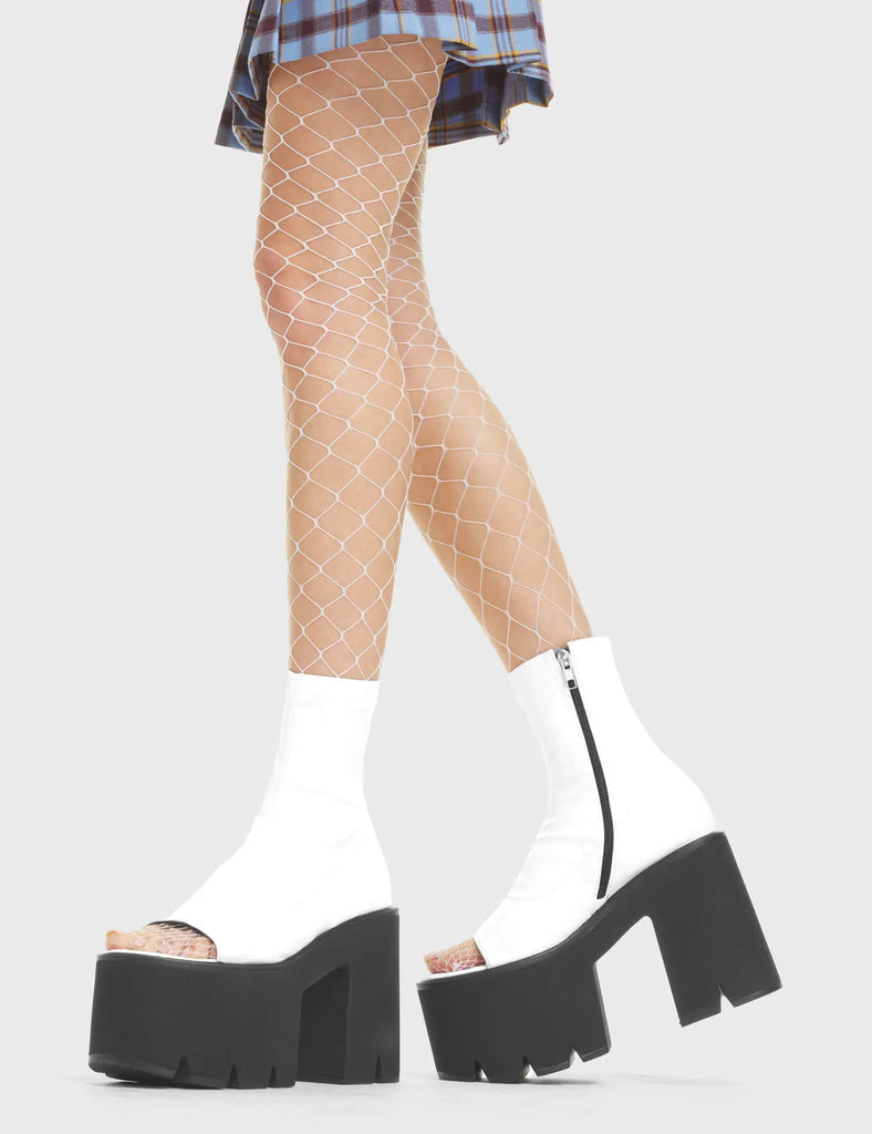 Unstoppable Chunky Platform Ankle Boots LAMODA