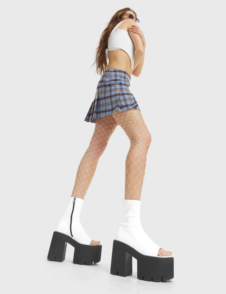 Unstoppable Chunky Platform Ankle Boots LAMODA