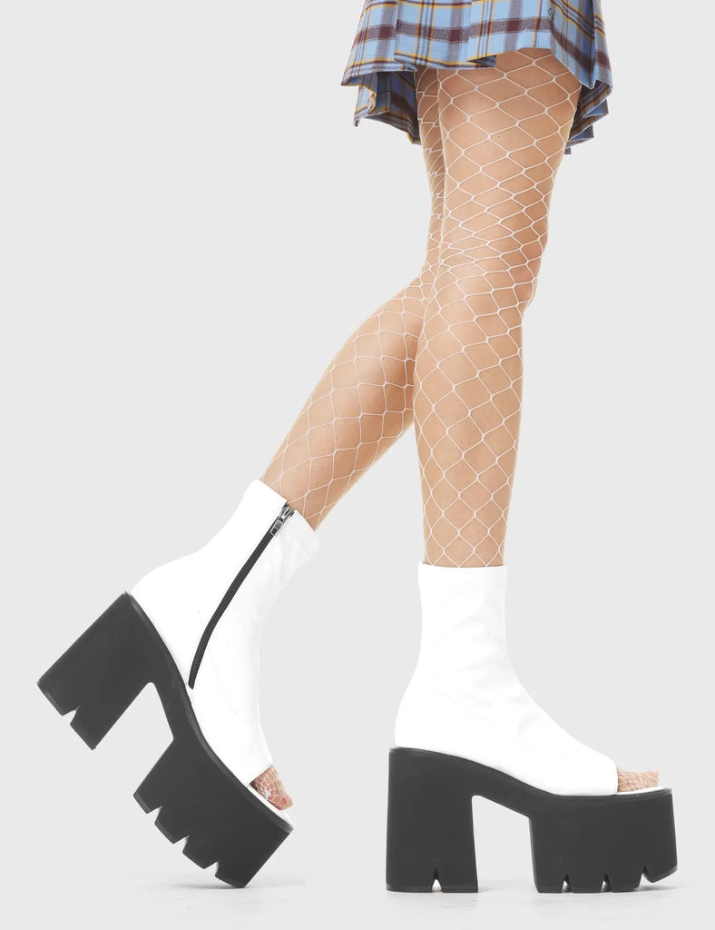 Unstoppable Chunky Platform Ankle Boots LAMODA