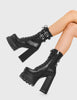 Wannabe Platform Ankle Boots