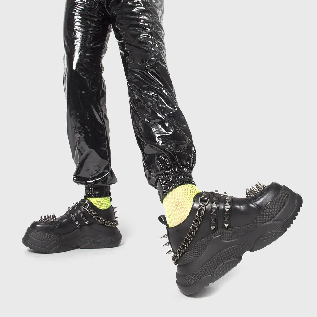 Watch Out Chunky Platform Sneakers lamodawebsite