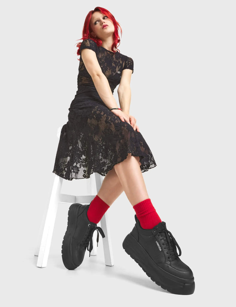 Witness Chunky Platform Sneakers LAMODA