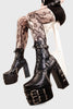 Diligence Chunky Platform Ankle Boots