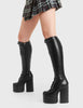 Everest Platform Knee High Boots