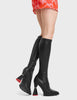 Growl Platform Knee High Boots