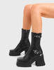 New Mission Chunky Platform Ankle Boots
