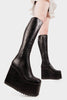 Right Hand Chunky Platform Knee High Boots