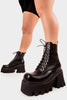 Run To You Chunky Platform Ankle Boots