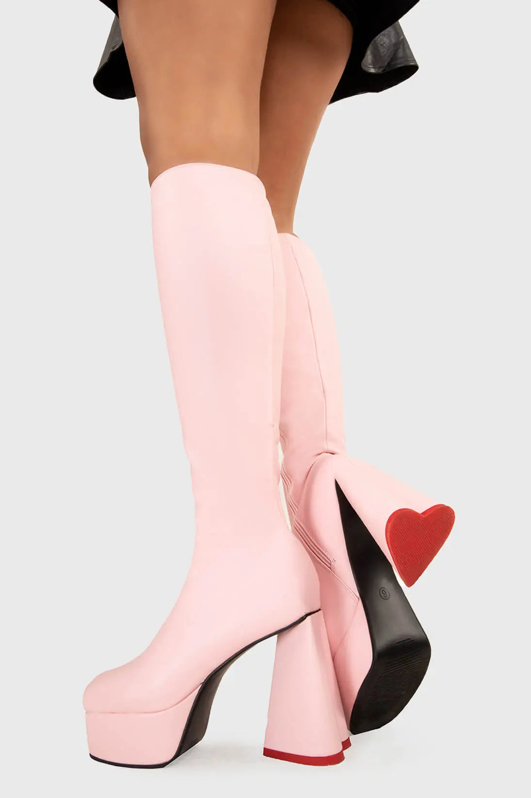 Sweet Talker Platform Knee High Boots LAMODA