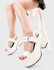 Trapped In The Sun Chunky Platform Sandals