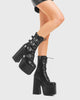 Work It Chunky Platform Ankle Boots