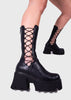 Your Soul Chunky Platform Calf Boots